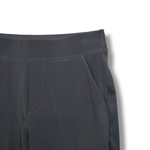 Athleta Brooklyn Mid Rise Ankle Pant Womens 8 Navy Blue Travel UPF 50 - Picture 3 of 11